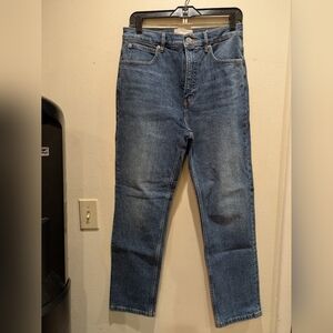 everlane Classic Blue Denim Jeans Size 29 Short